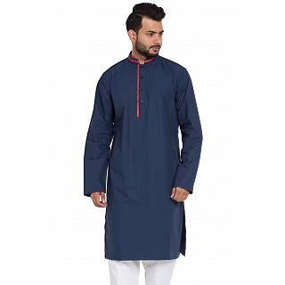 Designer kurta for men- Navy Blue